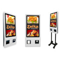 Fast-casual restaurants self-service interactive touch screen kiosk for fast food ordering